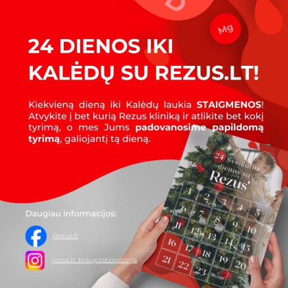 24 dienos iki Kalėdų su Rezus.lt! 