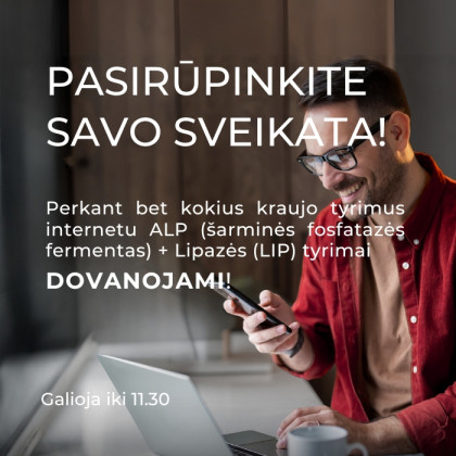 Pasirūpinkite savo sveikata!